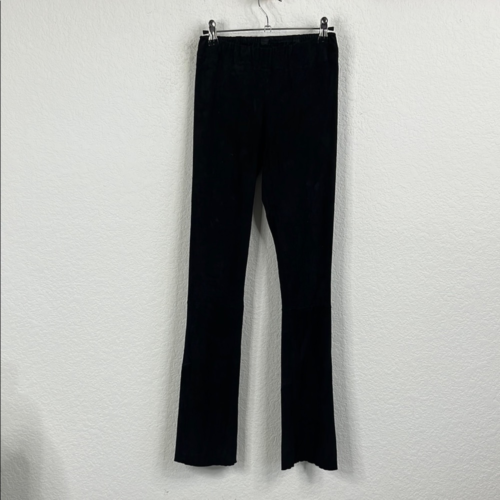 Shari's Place Suede Leather Leggings